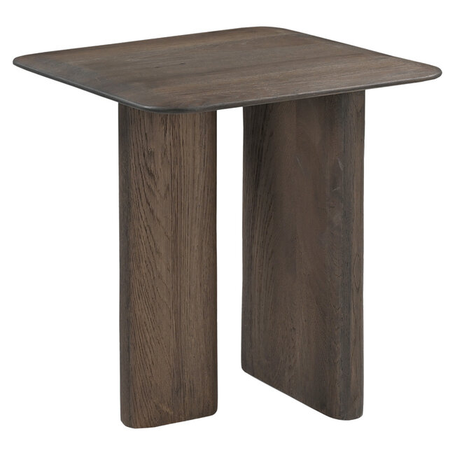 Richmond Interiors  Bijzettafel Castello Smoked charchoal eiken top