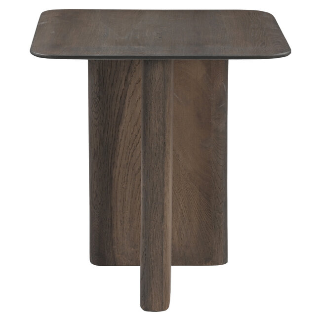 Richmond Interiors  Bijzettafel Castello Smoked charchoal eiken top