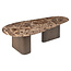 Richmond Interiors  Salontafel Castello Smoked charchoal - Set van 2
