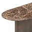 Richmond Interiors  Salontafel Castello Smoked charchoal - Set van 2