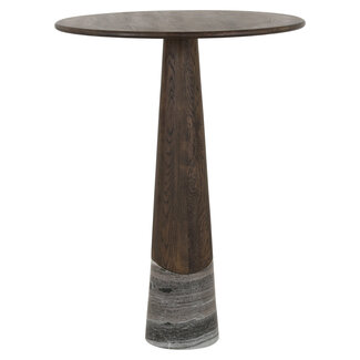 Richmond Interiors  Bartafel Harper Smoked charchoal Ø 81 cm
