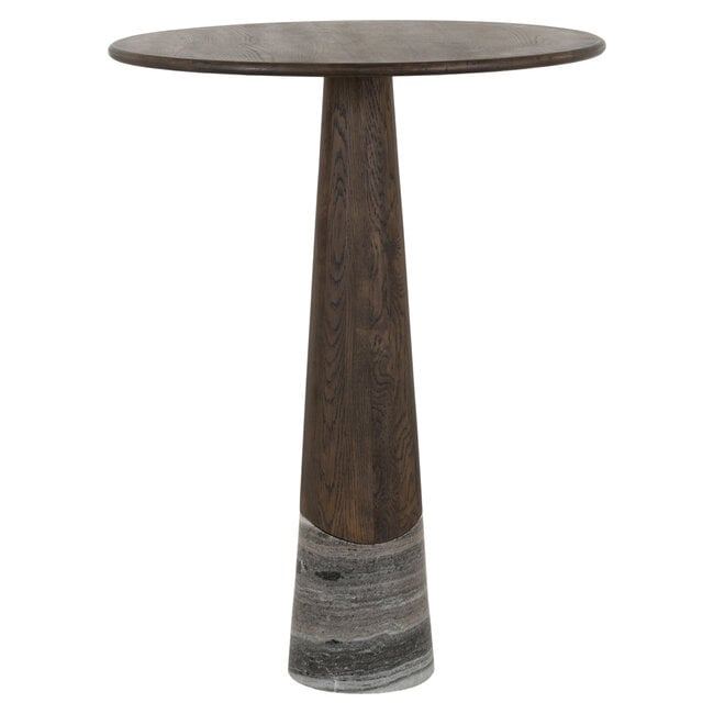 Richmond Interiors  Bartafel Harper Smoked charchoal Ø 81 cm