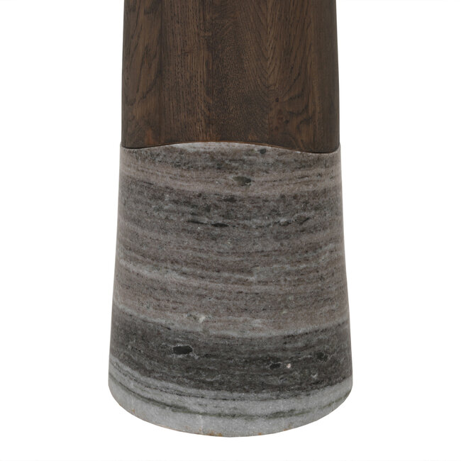 Richmond Interiors  Bartafel Harper Smoked charchoal Ø 81 cm
