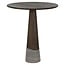 Richmond Interiors  Countertafel Harper Smoked charchoal Ø81 cm