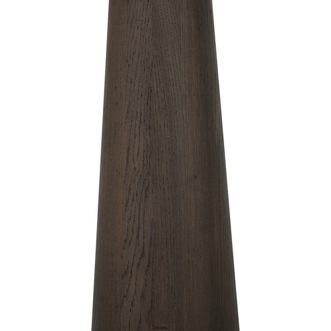 Richmond Interiors  Countertafel Harper Smoked charchoal Ø81 cm