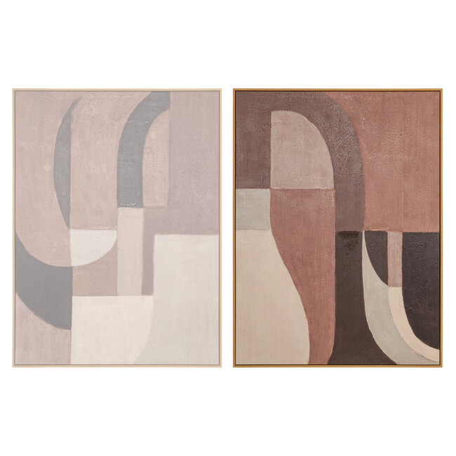Richmond Interiors  Wall art Tatu links bruin