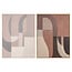 Richmond Interiors  Wall art Tatu links bruin