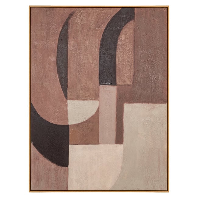 Richmond Interiors  Wall art Tatu rechts bruin