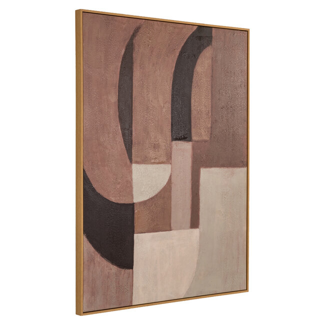 Richmond Interiors  Wall art Tatu rechts bruin