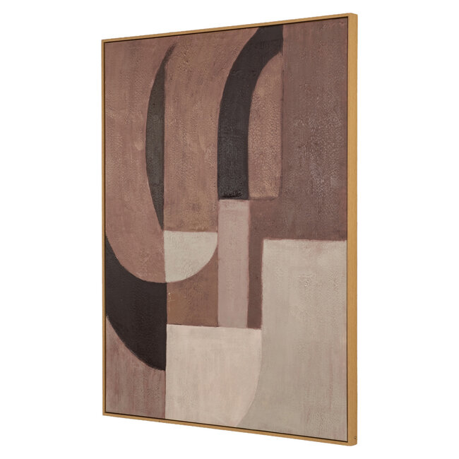 Richmond Interiors  Wall art Tatu rechts bruin