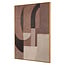 Richmond Interiors  Wall art Tatu rechts bruin