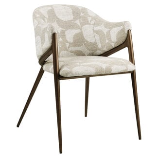 Richmond Interiors  Eetkamerstoel Gwen naturel oasis