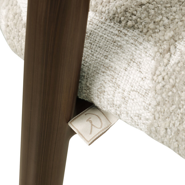Richmond Interiors  Eetkamerstoel Gwen naturel oasis