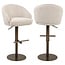 Richmond Interiors  Barstoel Beverly naturel fancy draaibaar