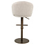 Richmond Interiors  Barstoel Beverly naturel fancy draaibaar