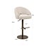 Richmond Interiors  Barstoel Beverly naturel fancy draaibaar