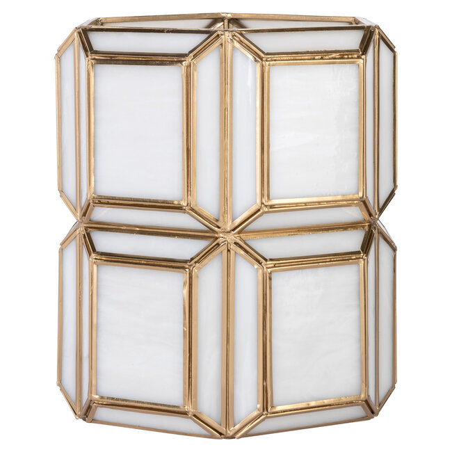 Richmond Interiors  Windlicht Ariana antiek brons klein