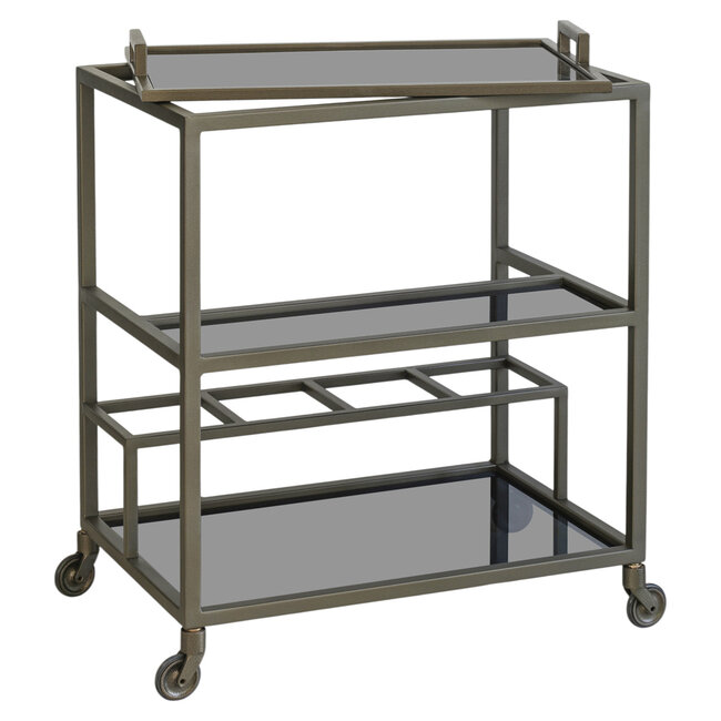 Richmond Interiors  Trolley Ruinart antiek brons