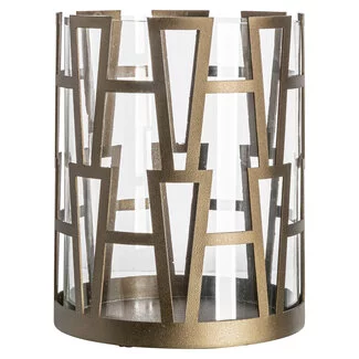 Richmond Interiors  Windlicht Shandy antiek brons klein