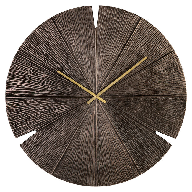Richmond Interiors  Klok Blaise brons Ø 80 cm