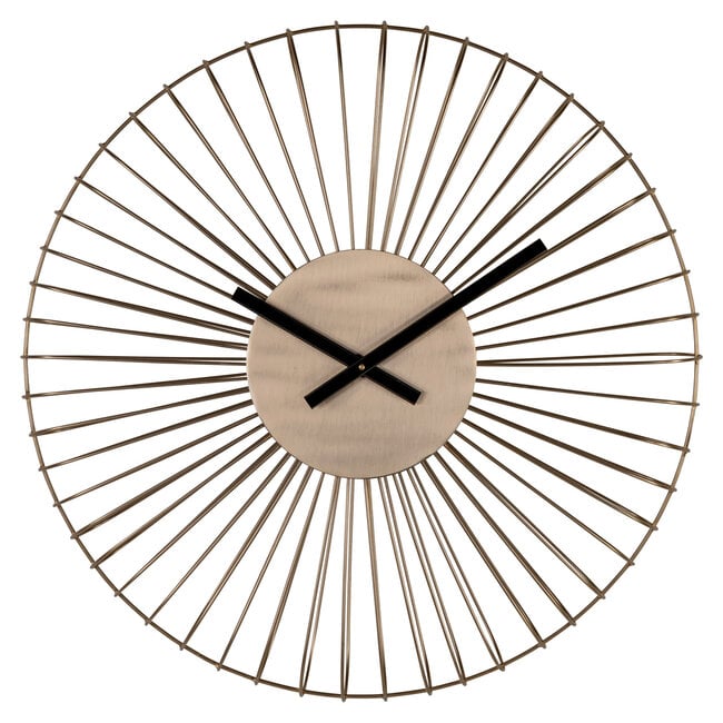 Richmond Interiors  Klok Wirle goud Ø61 cm