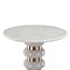 Richmond Interiors  Bijzettafel Villeray wit Ø40 cm