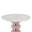Richmond Interiors  Bijzettafel Villeray roze Ø 40 cm