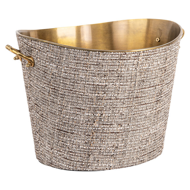 Richmond Interiors  Wijn- en baraccessoires Brady beige champagne cooler