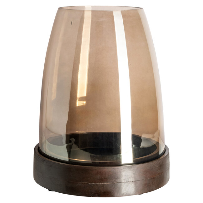 Richmond Interiors  Windlicht Skye walnoot