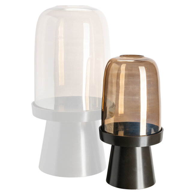 Richmond Interiors  Windlicht Kate walnoot klein