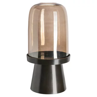 Richmond Interiors  Windlicht Meave walnoot groot