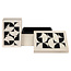 Richmond Interiors  Opbergdoos Flake wit - Set van 2