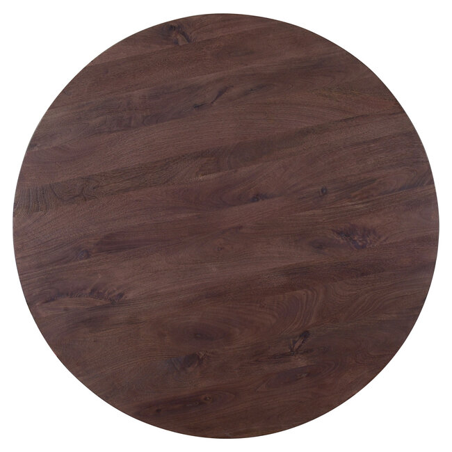 Richmond Interiors  Eettafel Baldwin spicebruin 130Ø