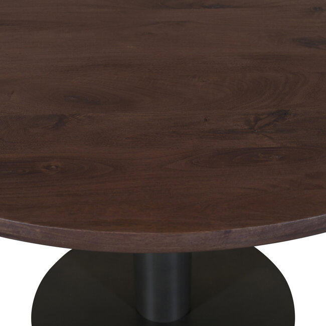Richmond Interiors  Eettafel Baldwin spicebruin 130Ø