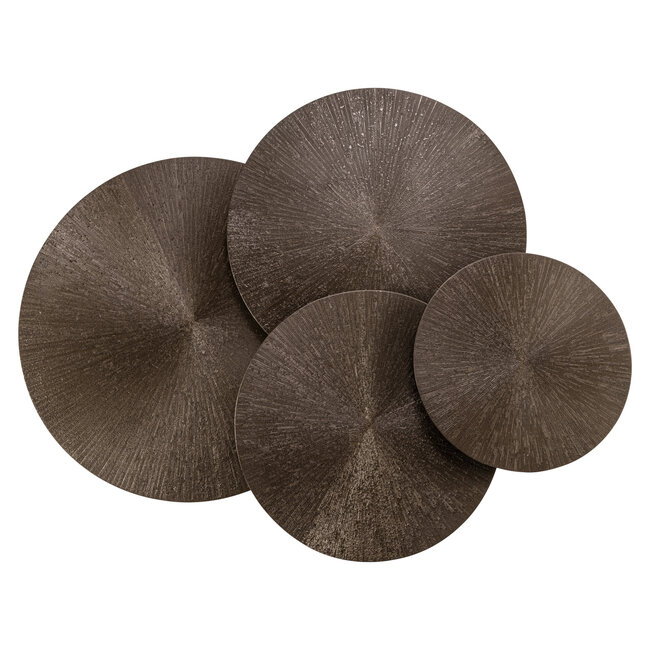 Richmond Interiors  Salontafel Quadra Brunzae - Set van 4