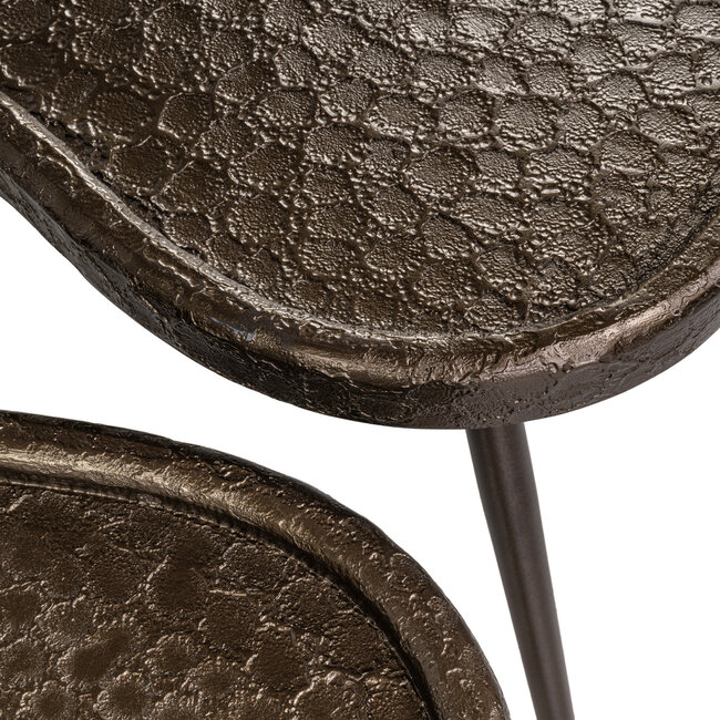 Richmond Interiors  Salontafel Bean Brunzae - Set van 2