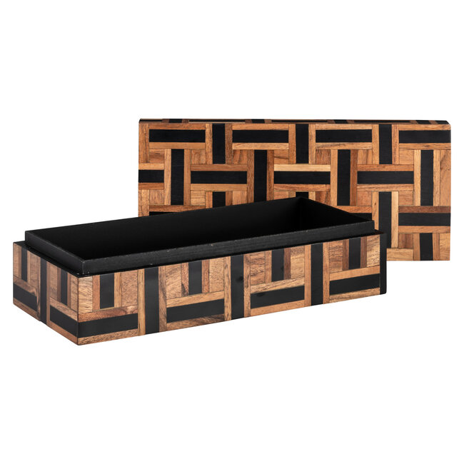 Richmond Interiors  Opbergdoos Floor bruin groot