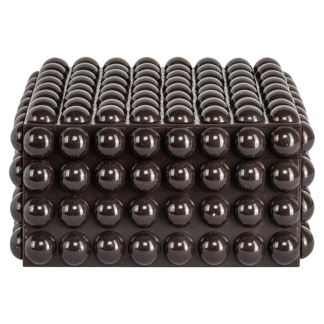Richmond Interiors  Opbergdoos Nyx donker bruin groot