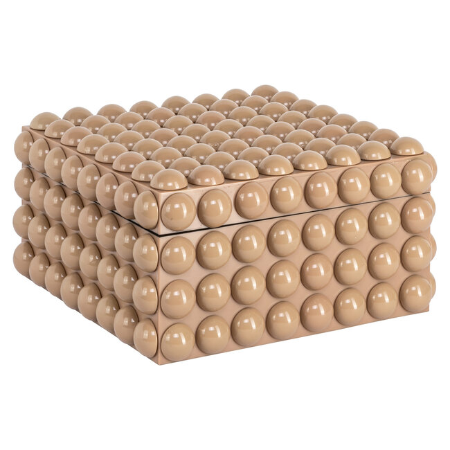 Richmond Interiors  Opbergdoos Ash beige groot