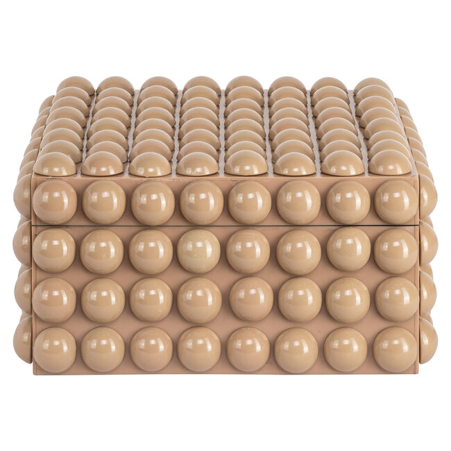 Richmond Interiors  Opbergdoos Ash beige groot