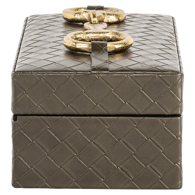 Richmond Interiors  Opbergdoos Blade olive klein