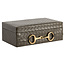 Richmond Interiors  Opbergdoos Blade olive groot