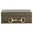 Richmond Interiors  Opbergdoos Blade olive groot