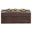 Richmond Interiors  Opbergdoos Rex donker bruin klein