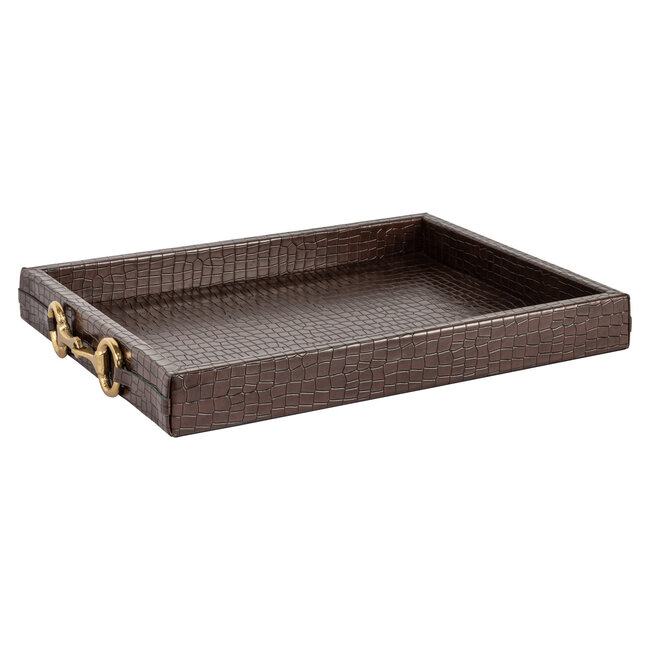 Richmond Interiors  Dienblad Banks donker bruin