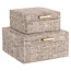 Richmond Interiors  Opbergdoos Chalenny bruin groot