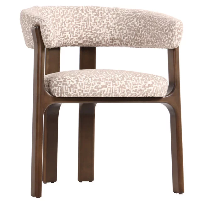 Richmond Interiors  Eetkamerstoel Contigo naturel geo