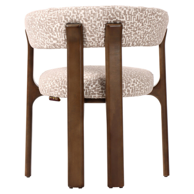 Richmond Interiors  Eetkamerstoel Contigo naturel geo