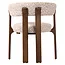 Richmond Interiors  Eetkamerstoel Contigo naturel geo