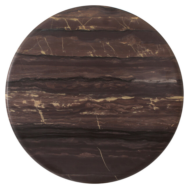 Richmond Interiors  Salontafel Menton burgundy - Set van 2